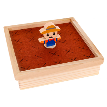 Drewniana Gra Marchewka